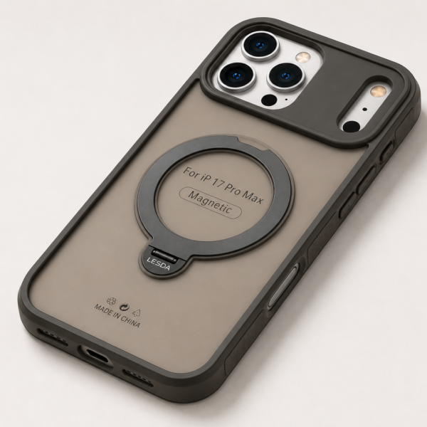 iPhone 17 Pro Max Magnetic Case - Gray – alternate view