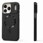 MagSafe Leather Case for iPhone 17 Pro Max – Black – alternate view