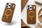 MagSafe Leather Case for iPhone 17 Pro Max – Gold – alternate view