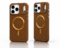 MagSafe Leather Case for iPhone 17 Pro Max – Gold – alternate view