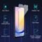 Samsung Galaxy A26 5G Clear Glass Screen Protector – alternate view
