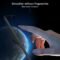 Samsung Galaxy A54 5G Clear Glass Screen Protector – alternate view