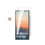 Samsung Galaxy S24 Clear Glass Screen Protector – alternate view
