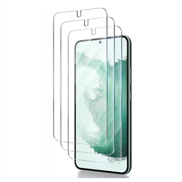 Samsung Galaxy S25 Plus Clear Glass Screen Protector – alternate view