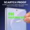 Samsung Galaxy S26 Plus Clear Glass Screen Protector – alternate view