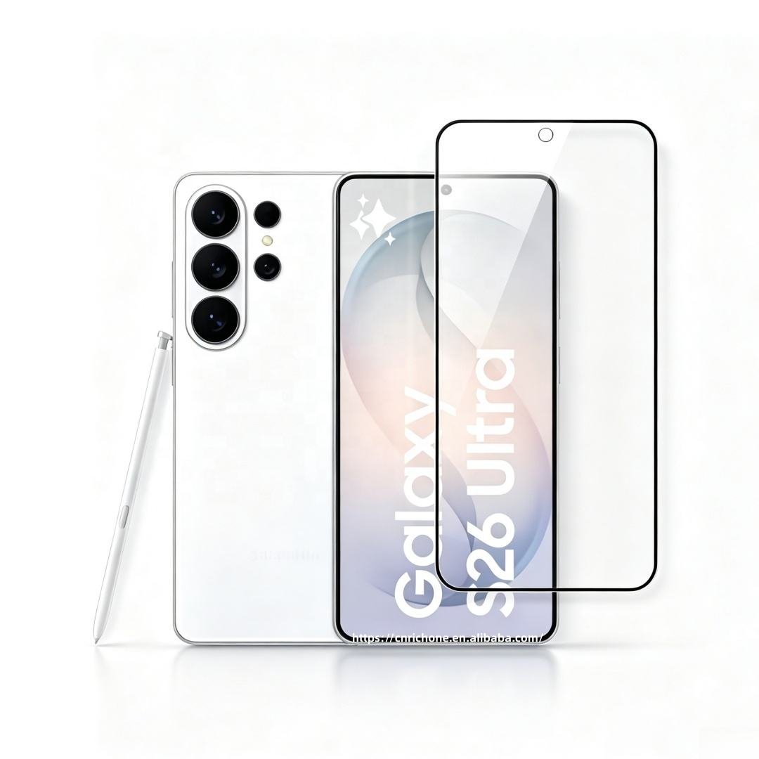 Samsung Galaxy S26 Ultra Clear Glass Screen Protector 2 Samsung Galaxy S26 Ultra Clear Glass Screen Protector – alternate view