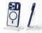 Magnetic Stand Case for iPhone 17 Pro Max – Blue – alternate view