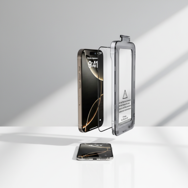 iPhone 16 Pro Max Tempered Glass Screen Protector – alternate view