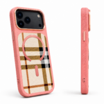 Textured MagSafe Case for iPhone 17 Pro Max – Pink – alternate view