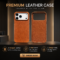 Leather-Look MagSafe Case – Brown (iPhone)