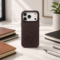 Leather-Look MagSafe Case – Brown (iPhone)