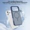 Slim MagSafe Case – White/Silver (iPhone)