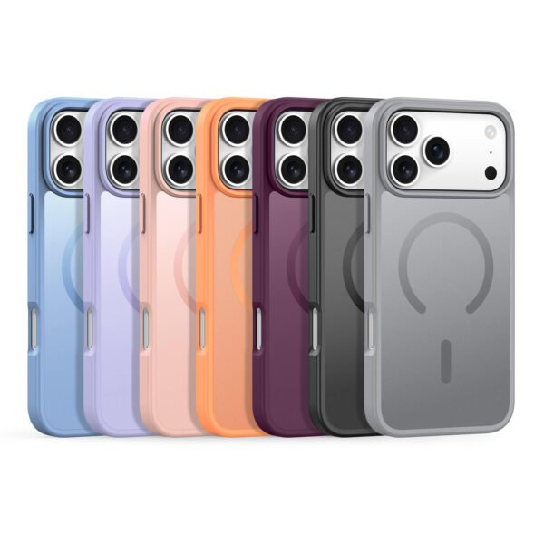 Slim Matte MagSafe Case – Grey-Green (iPhone)