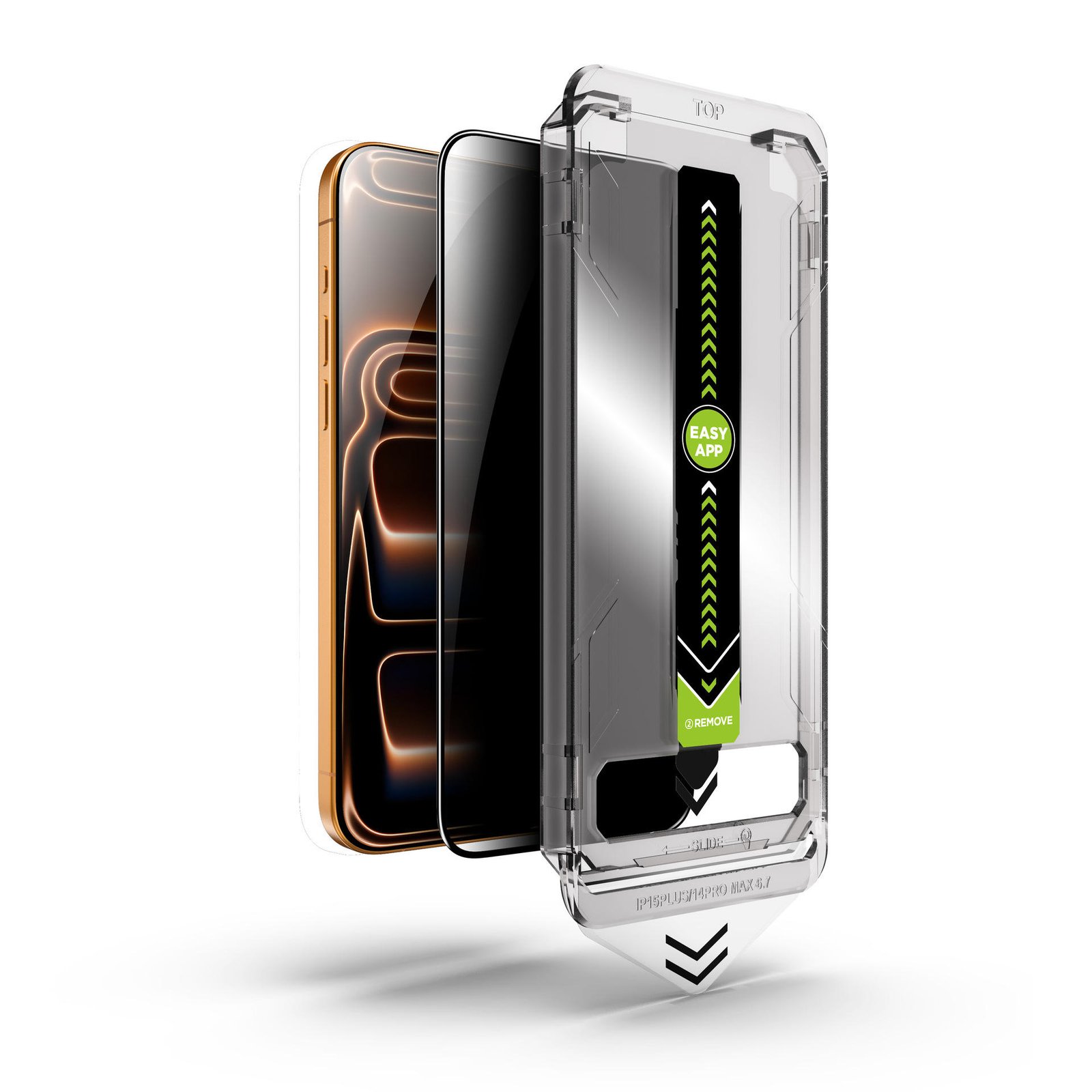 iPhone 18 Pro Max Tempered Glass Screen Protector iPhone 18 Pro Max Tempered Glass Screen Protector - Image 1