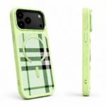 Plaid MagSafe Case – Tan (iPhone)